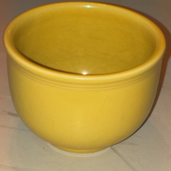 Homer Laughlin Other - FiestaWare CHILI BOWL -‎ 4.5" x 3.5" BRIGHT YELLOW